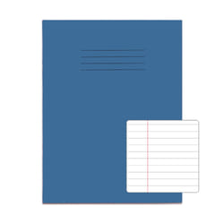 Rhino 9 x 7 Exercise Book 80 Page Light Blue F8M (Pack of 100)