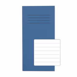 RHINO 8 x 4 Vocabulary Notebook 32 Page Light Blue F12 (Pack of 100)