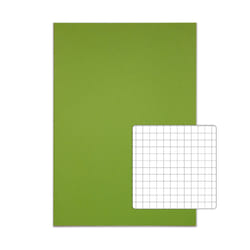 Rhino 13 x 9 Oversized Exercise Book 40 Page Light Green S7 (Pack of 1