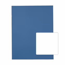 RHINO A3+ Exercise Book 40 Page Light Blue Plain (Pack of 30) (Pack of 30)