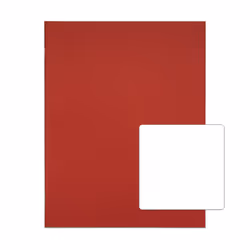 RHINO A3+ Exercise Book 40 Page Red Plain (Pack of 30) (Pack of 30)