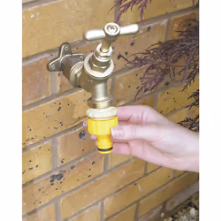 Hozelock 2184 water hose fitting PVC Grey, Yellow 1 pc(s)
