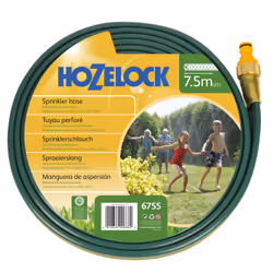 Hozelock Sprinkler Hose, 7.5 m, Above ground, Green, Hose only, PVC, 325 mm