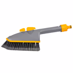 Hozelock Short Car Brush Plus, Car, Brush, Grey, Yellow, 155 mm, 71 mm, 395 mm