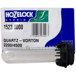 Quartz Tube Length 155 mm for Cyprio UVC/Bioforce 1100/2200/4500