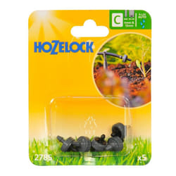 Pack Of 5 End Line Pressure Drippers -  dripper end pressure line hozelock 5 pack 4mm13mm compensating