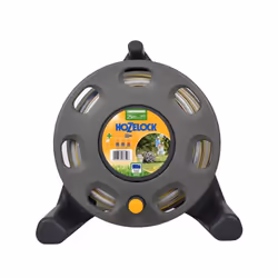 Hozelock Compact Reel & 25m Multi Purpose Garden Hose & Nozzle Connectors 2412