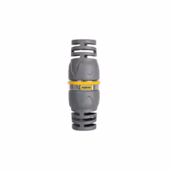Hozelock 12.5mm Hose Repair Connector Pro, Hose connector, Female/Female, Brass, PVC, Grey, Yellow