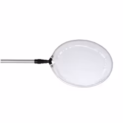 Hozelock Skimmer Net, Round shape, Silver, Aluminium, White, Fine mesh, Knotted mesh