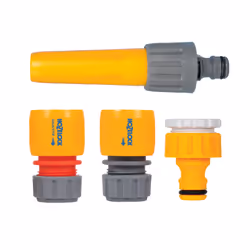 Hozelock 2355 garden water spray gun nozzle Garden water spray nozzle PVC Grey, Yellow