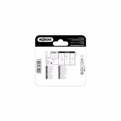 13mm Straight Connector (5 pack)