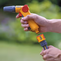 Hozelock Spray Gun with Starter Set Jet Spray Garden Outdoor Sprinkler Head