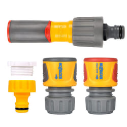 Hozelock Ltd 100-100-228 3 in 1 Watering 125MM SSet Hose Nozzle, Yellow