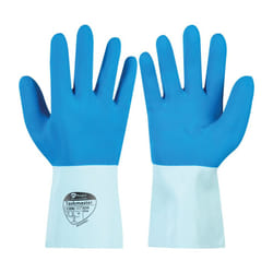 8503 Taskmaster Blue Latex Gloves - Size 9