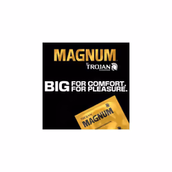 Magnum BareSkin Large Size Condoms by Trojan Thin and Lubricated Condoms with Premium Quality Latex Pack of 10