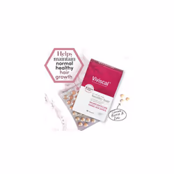 Biotin Hair Supplement For Women, Pack of 30 Biotin & Zinc Tablets, Natural Ingredients with Rich Marine Protein Complex AminoMar C, Contributes to