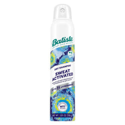 Batiste Sweat Activated Dry Shampoo  Neutralizes Odor for Up to 24 Hours & Prevents Sweat Buildup in Hair  Waterless Shampoo  3.81 Oz