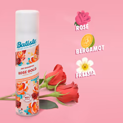 Batiste Dry Shampoo  Rose Gold  Refresh Hair And Absorb Oil Between Washes  Waterless Shampoo For Added Hair Texture And Body  6.35 OZ Dry Shampoo Bot