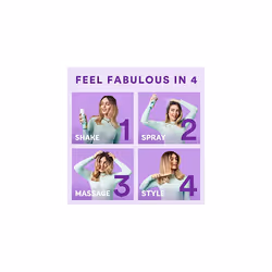 Dry Shampoo in Blush, Floral & flirty Fragrance, No Rinse Spray to Refresh Hair in Between Washes â 6 x 200ml Multi Pack