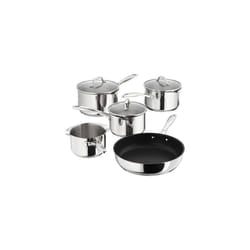 5pc Stellar 7000 Stainless Steel Saucepan Set | Stainless Steel Pans