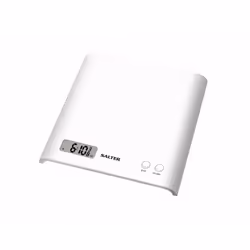 Salter Arc Electronic Kitchen Scale White 1066WHDR