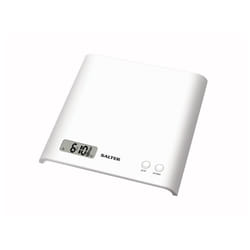 Salter Arc Electronic Kitchen Scale White 1066WHDR