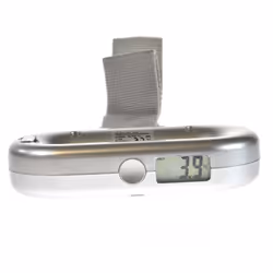 Salter Digital Silver Luggage Scales Lightweight Battery Operated
