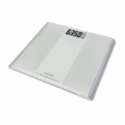 Salter Ultimate Accuracy Digital Bathroom Scales, Electronic Body Weighing for Home, Measure 50g Increments, Precise Weight M ...