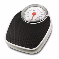 Salter 195 WHKR, Mechanical personal scale, 150 kg, 500 g, Black, White, kg, Analogue