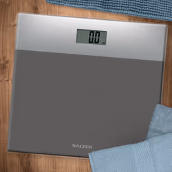 Salter 9206 SVSV3R personal scale Rectangle Grey, Silver Electronic personal scale