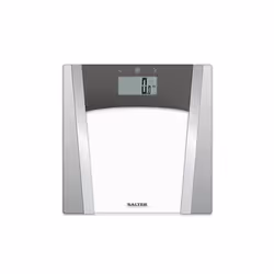 Salter Glass Analyser Bathroom Scales Large Display 9127SVSV3R