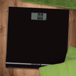 Salter 9205 BK3R personal scale Square Black Electronic personal scale
