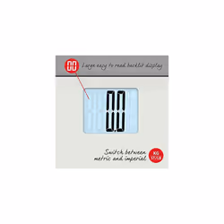 Salter MAX Electronic Bathroom Scale - 250kg Capacity Digital Scales, Easy Read Display, Large Platform, Step-On for Instant Weight Reading, Carp