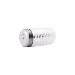 Salter 751 CLXR Glass Salt and Pepper Shakers Set, Beehive Style Seasoning Pots, Salt Condiment Set with Pinhole Screw Cap Lids, Classic Table Shaker