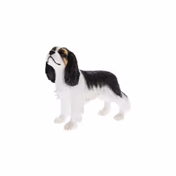 The Leonardo Collection LP44231 Cavalier King Charles Spaniel Dog Ornament, Tricolour, 14x5x10cm
