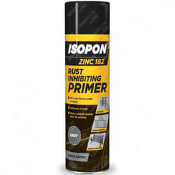 Isopon Rust Inhibitor Grey Primer Aerosol Fast Drying Smooth Finish 450ml