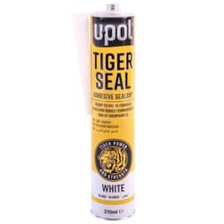 U-POL White Tiger Seal Polyurethane Adhesive & Sealant 310ml Ready To Use