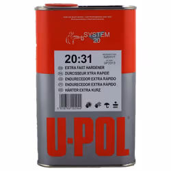 U-Pol S2025+S2031 5 Litre Grey Primer Extra Fast Hardener +Duren 1.8mm Spraygun
