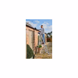 Werner 705 Series Aluminium Workstation Stepladder (7 Step)