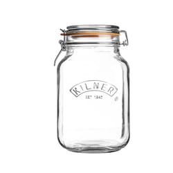 Kilner Square Clip Top Jar 1.5ltr | Kilner Preservation Jar, Kilner Storage Jar