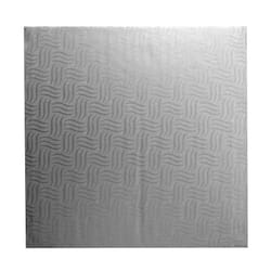 Pack Of 6 Mason Cash Silver Square Cake Boards 30cm 12" 4mm