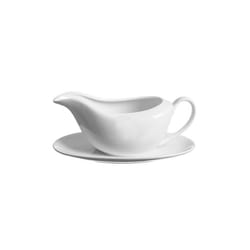 Price & Kensington Simplicity Gravy Boat & Saucer Gravy Boat & Saucer [0059427]