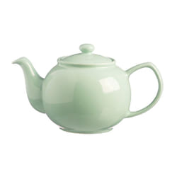 Price and Kensington Mint 2 Cup Tradional Fine Stoneware Teapot, Ceramic, Green, 6.7x3.74x4.1 Inches