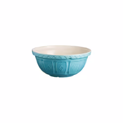 Mason Cash S12 colour Mix Turquoise Chip Resistant Earthenware Mixing Bowl 29cm Diameter