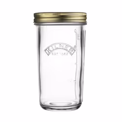 Kilner Wide Mouth Preserve Jar 0.5 L, 90 mm, 90 mm, 165 mm