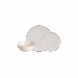 Mason Cash Classic Collection 12 Piece Fine Stoneware Dinner Set, Ceramic, Cream, 29 x 29 x 22 cm
