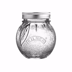 Orange Fruit Preserve Jar 0.4 Litre