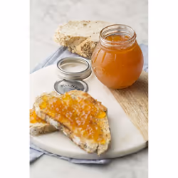 Orange Fruit Preserve Jar 0.4 Litre