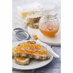 Orange Fruit Preserve Jar 0.4 Litre