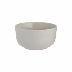 World Foods Grey Minimalist Rice Asian Bowl Stoneware Ceramic Food Serveware